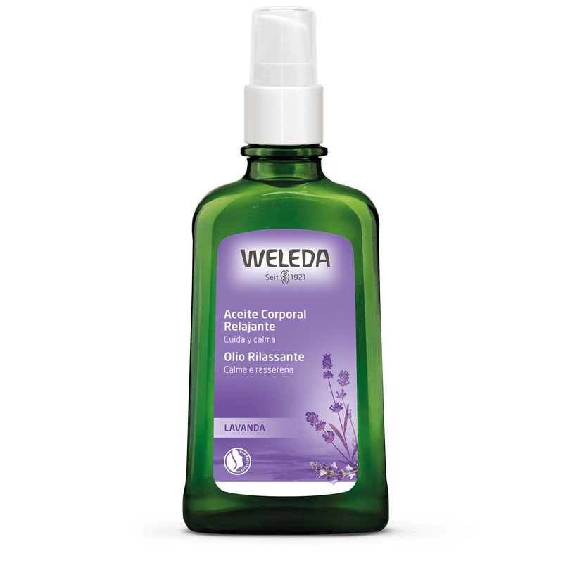 Aceite corporal relajante de Lavanda Weleda