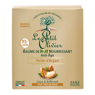 Bálsamo facial nocturno Antiedad (crema) Argán Le Petit Olivier