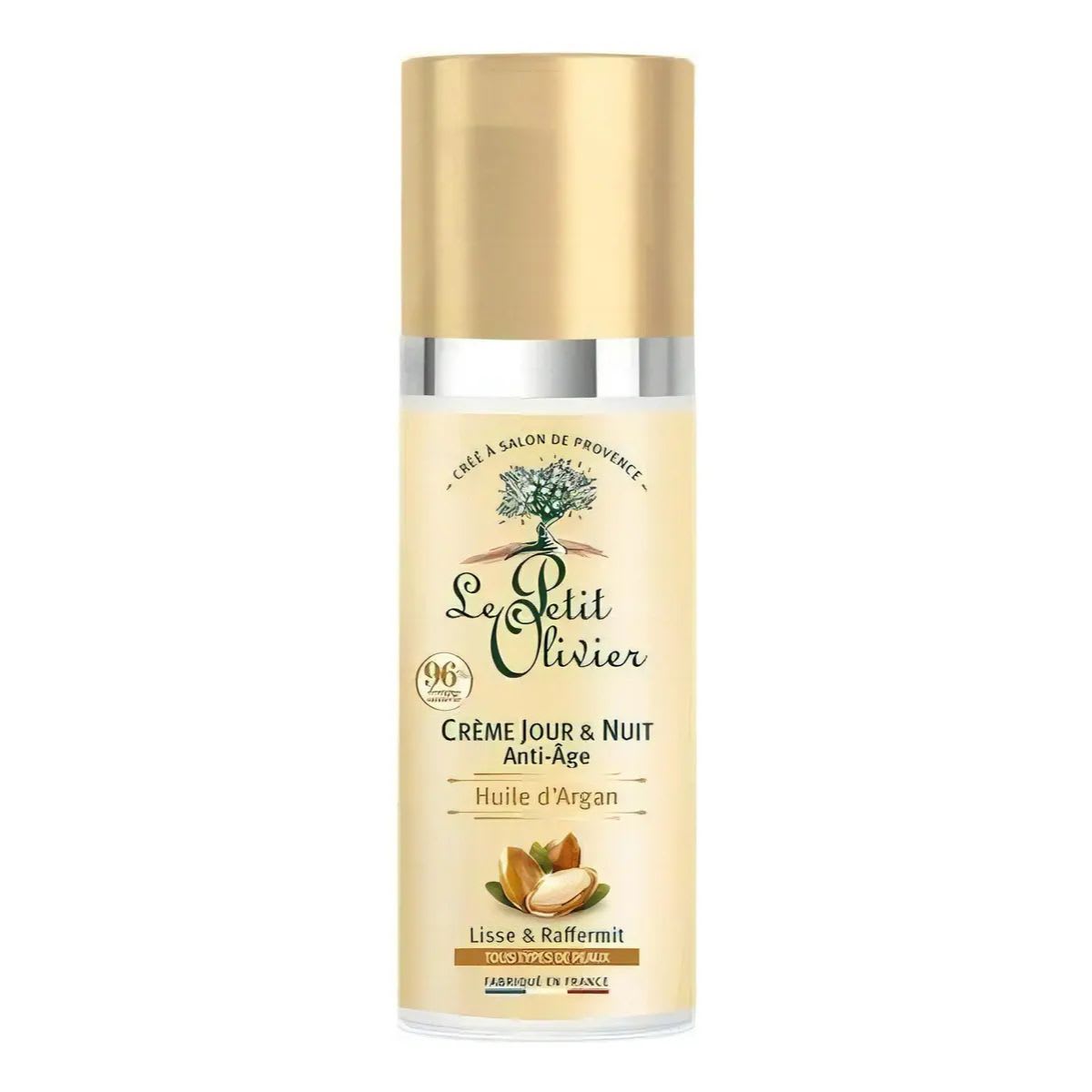 Crema facial antiedad Argán día y noche Le Petit Olivier