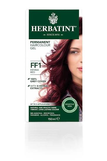 Herbatint FF1 Rojo Henna tintura permanente 150 ml