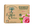 Pack de jabones extra suaves de Rosas Le Petit Olivier